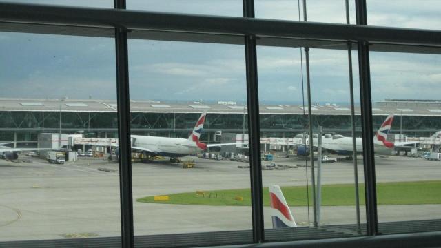 Aeropuerto de Heathrow en Londres.