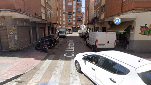 Imagen de la calle Llanonillos, en la zona oeste de Málaga.