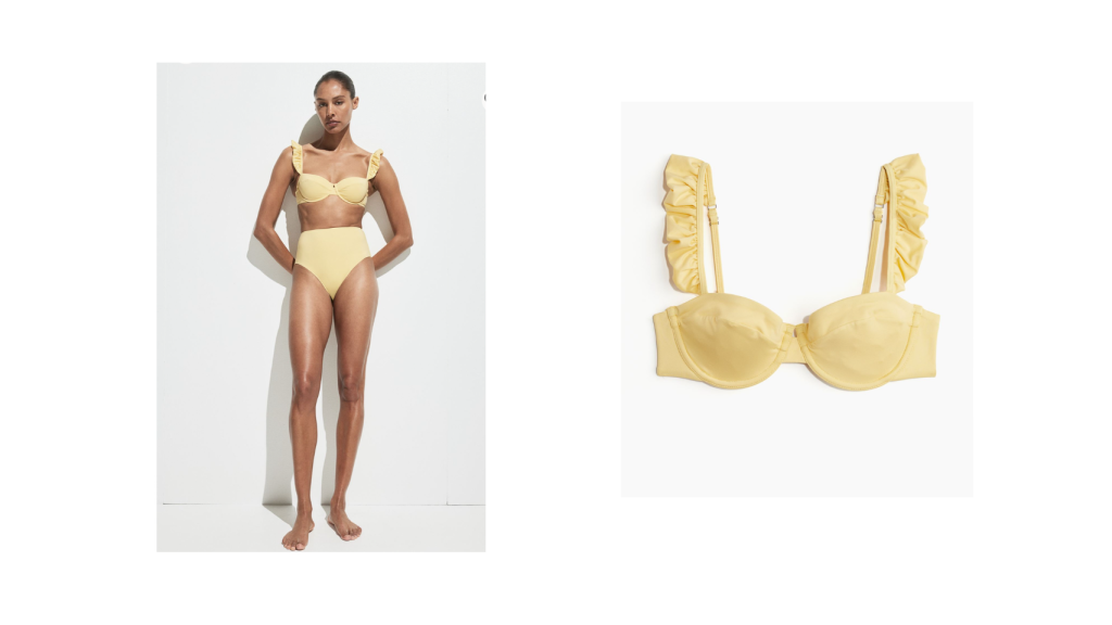 Bikini sin acolchado de H&M (15,99 €).