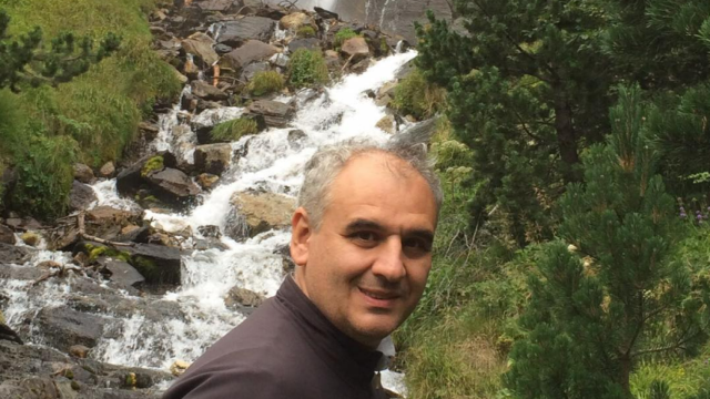 El empresario Juan Carlos Barrabés, en una fotografía tomada en el Pirineo oscense.