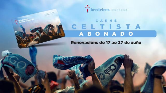 El Celta presenta 'Herdeiros', su campaña de abonados para la temporada 24/25.