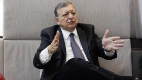 José Manuel Durão Barroso, expresidente de la Comisión Europea, entrevistado en Milán por EL ESPAÑOL.