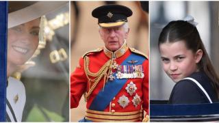 Las mejores imágenes del Trooping the Colour: de la emoción de Carlos III a la sonrisa tranquilizadora de Kate Middleton
