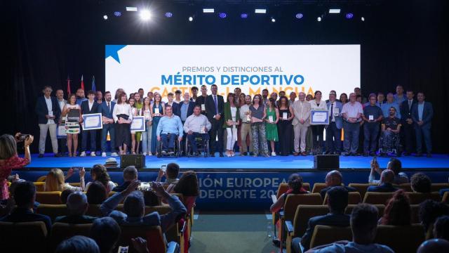 Gala de Premios y Distinciones al Mérito Deportivo de Castilla-La Mancha. Foto: JCCM.