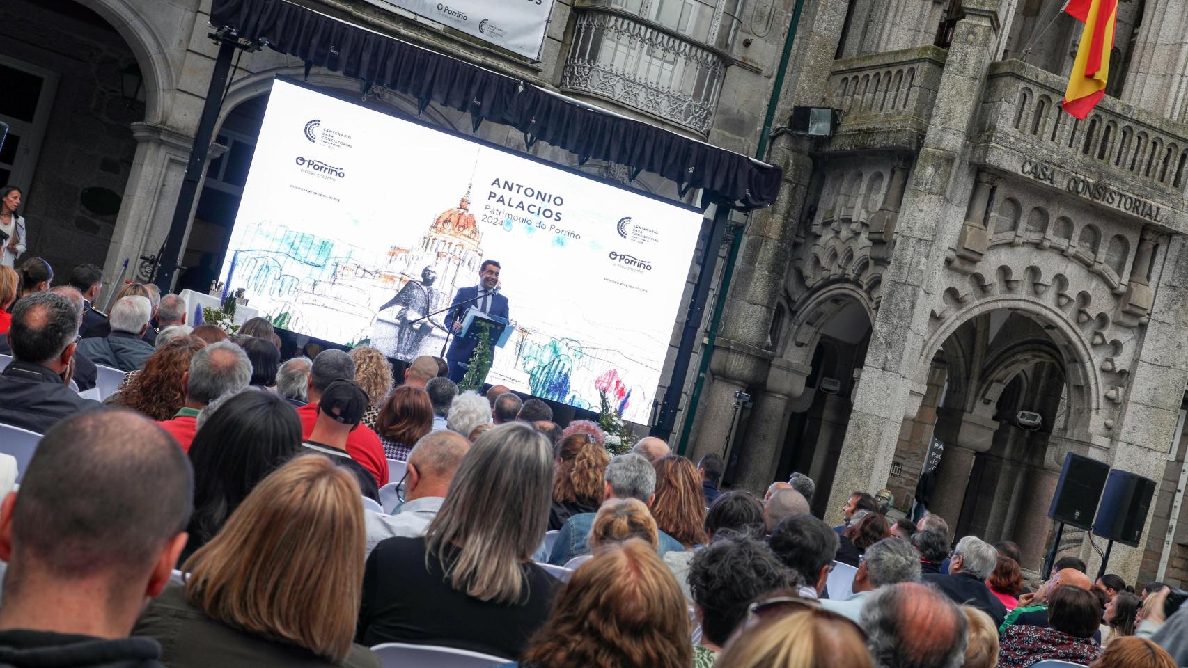 Discurso del presidente de la Diputación de Pontevedra, Luis López, en los I Premios Antonio Palacios de O Porriño.