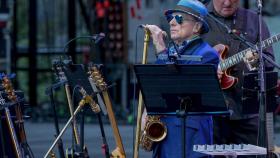 Van Morrison, anoche en el Starlite de Marbella. Foto: Juan Carlos Domínguez / EFE