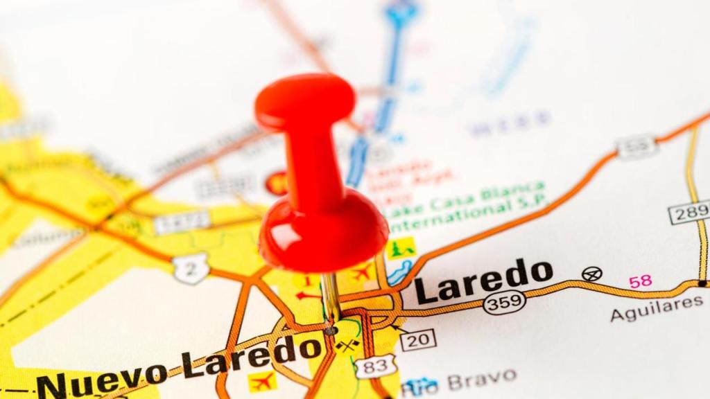 Mapa de serie: Laredo, Texas
