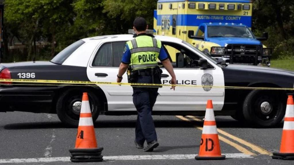 Imagen de archivo de un policía en Texas.