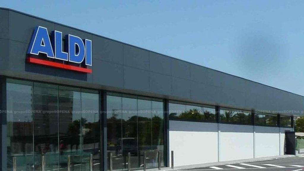 Fachada Aldi.