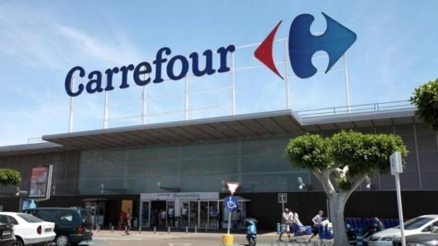 Rotulo de Carrefour.