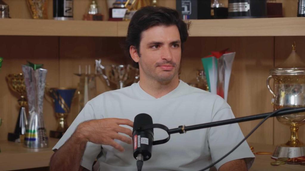 Carlos Sainz, en el podcast de Nude Project