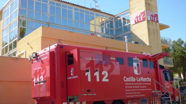 Edificio actual del servicio de urgencias y emergencias 112 de Castilla-La Mancha.