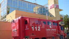 Edificio actual del servicio de urgencias y emergencias 112 de Castilla-La Mancha.