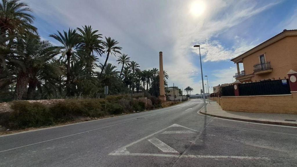 La calle Curtidores por la torre Ressemblanc.