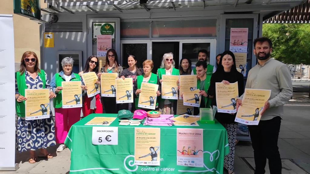 Presentación de la actividad 'Baila contra el cáncer'