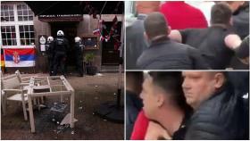 'Cazan' al hijo del presidente de Serbia dentro de la violenta pelea con ultras ingleses en la Eurocopa