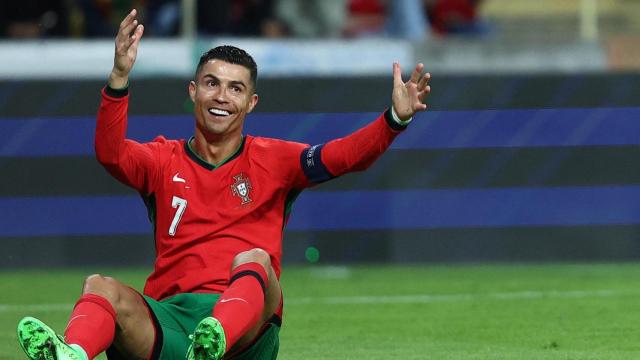 Cristiano Ronaldo, con la selección de Portugal