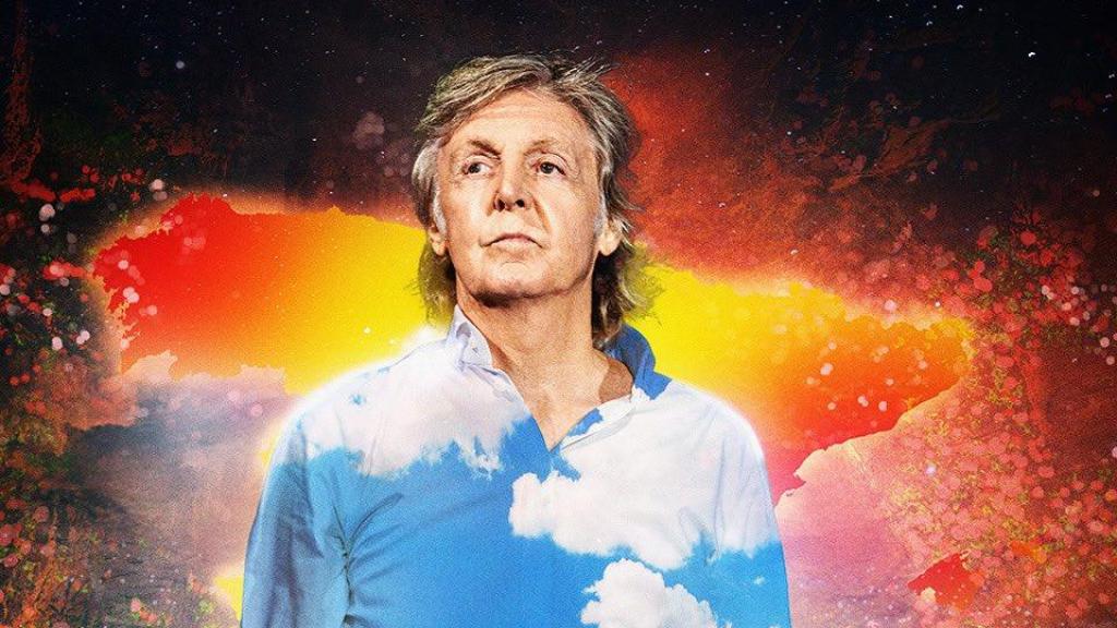 Paul McCartney en el cartel promocional de la gira. Foto: Live Nation.