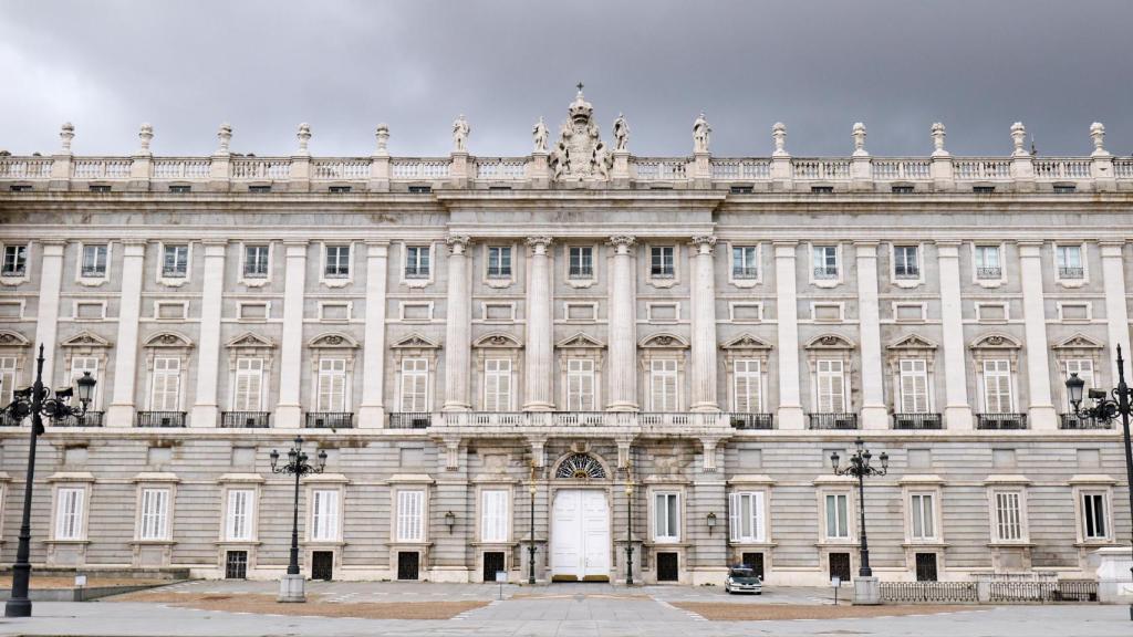 Fachada del Palacio Real en una foto de archivo.