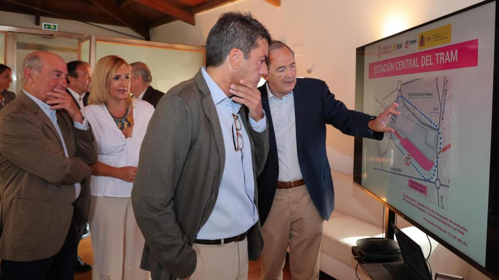El president de la Generalitat Valenciana, Carlos Mazón, este martes en Alicante.