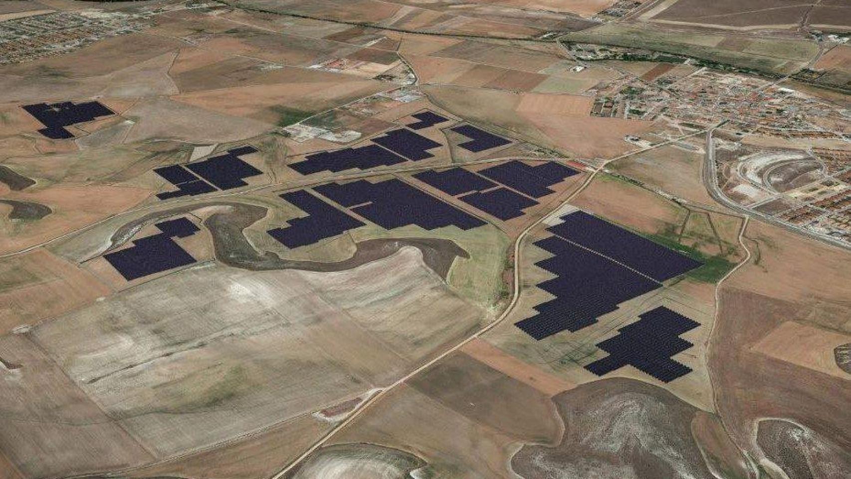 El terreno donde se iban a instalar las dos plantas fotovoltaicas