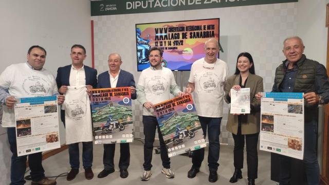 Presentación de la trigésima edición de la concentración de motos de Sanabria