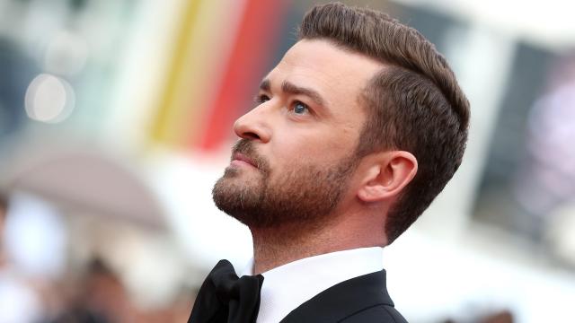 Justin Timberlake en el Festival de Cannes de 2016.