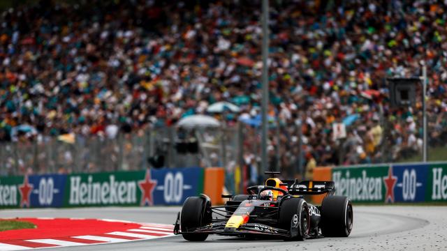 Verstappen en el Gran Premio de España 2023