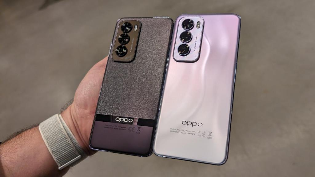 Los dos modelos de OPPO Reno12 Pro