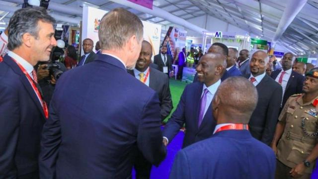 El presidente de Kenia, William Ruto, en la anterior edición del Africa Energy Forum