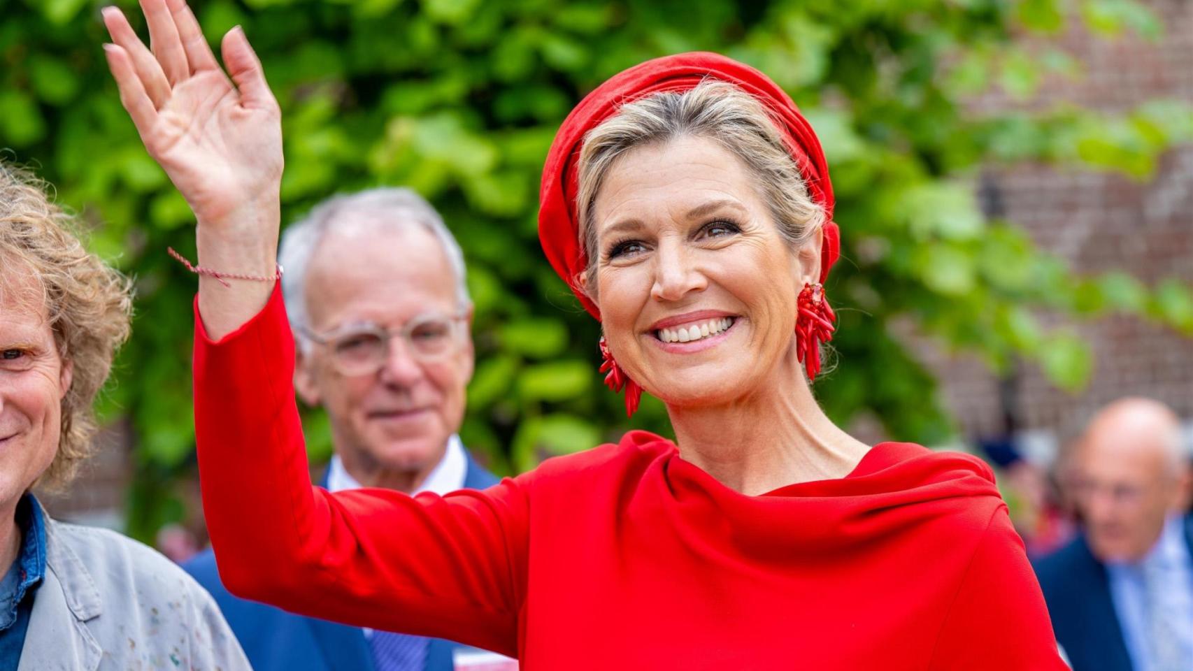 Máxima de Holanda en la inauguración del Museo Hindeloopen