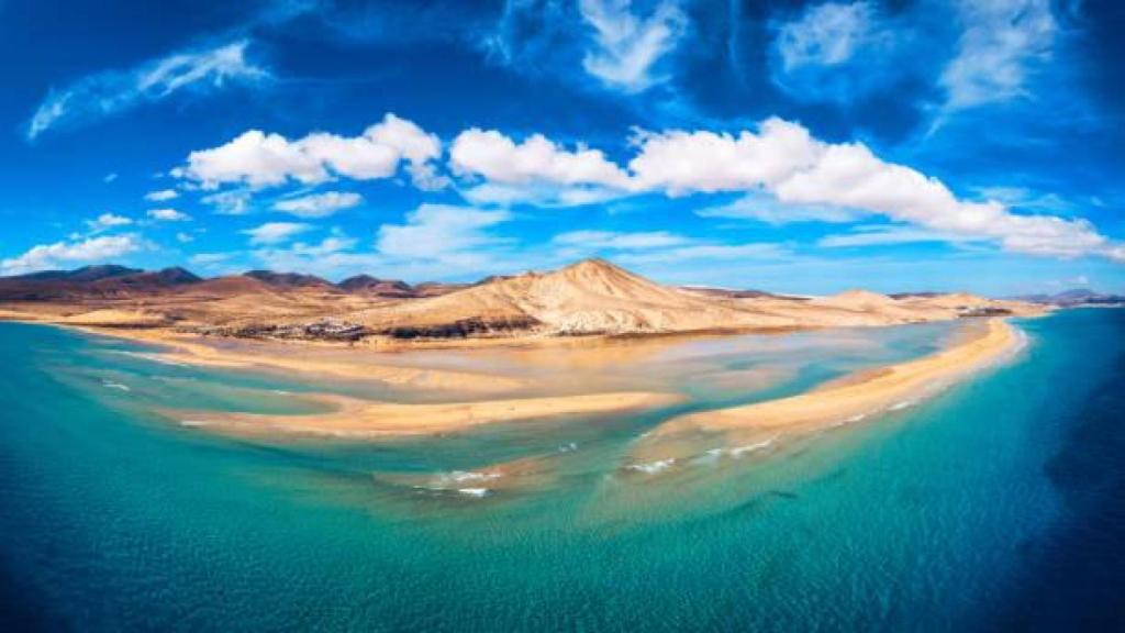 Las espectaculares vistas de las playas de Sotavento.