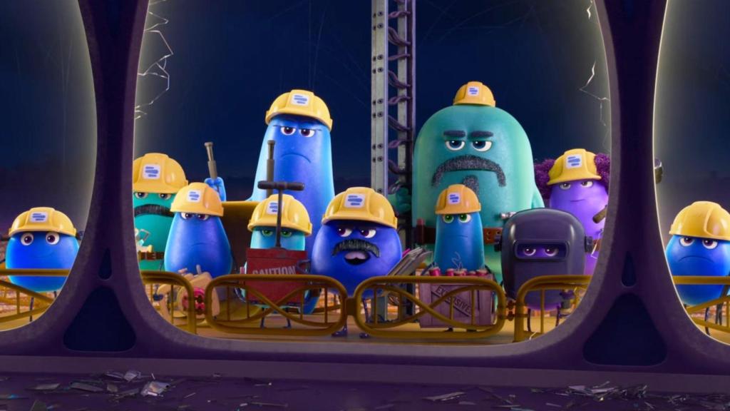 Workers in 'Inside Out'
