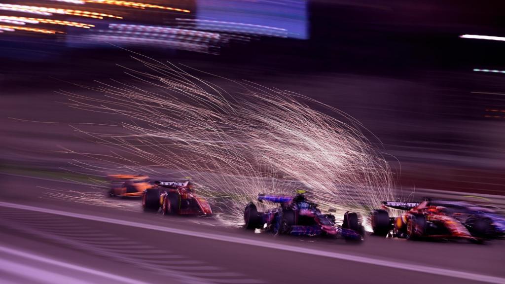 Imagen de una de las carreras de Fórmula 1.