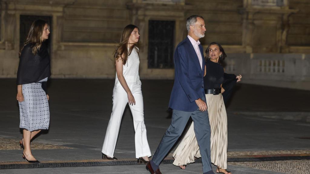 La Familia Real acude al evento celebrado en el Palacio Real.