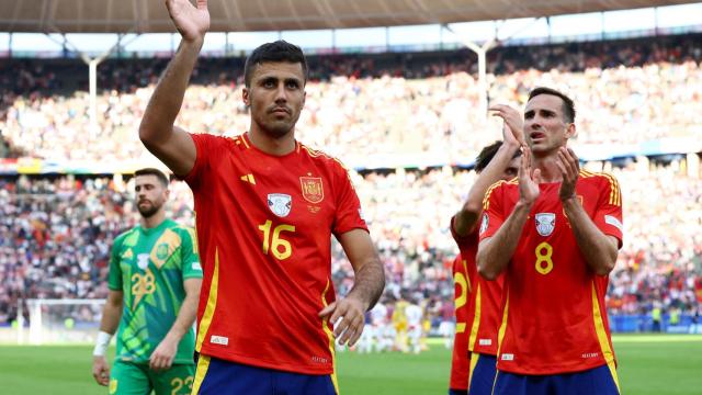 Rodri y Fabián Ruiz, con la Selección en la Eurocopa