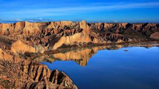 Barrancas de Burujón (Toledo). / Foto: Turismo Castilla-La Mancha.