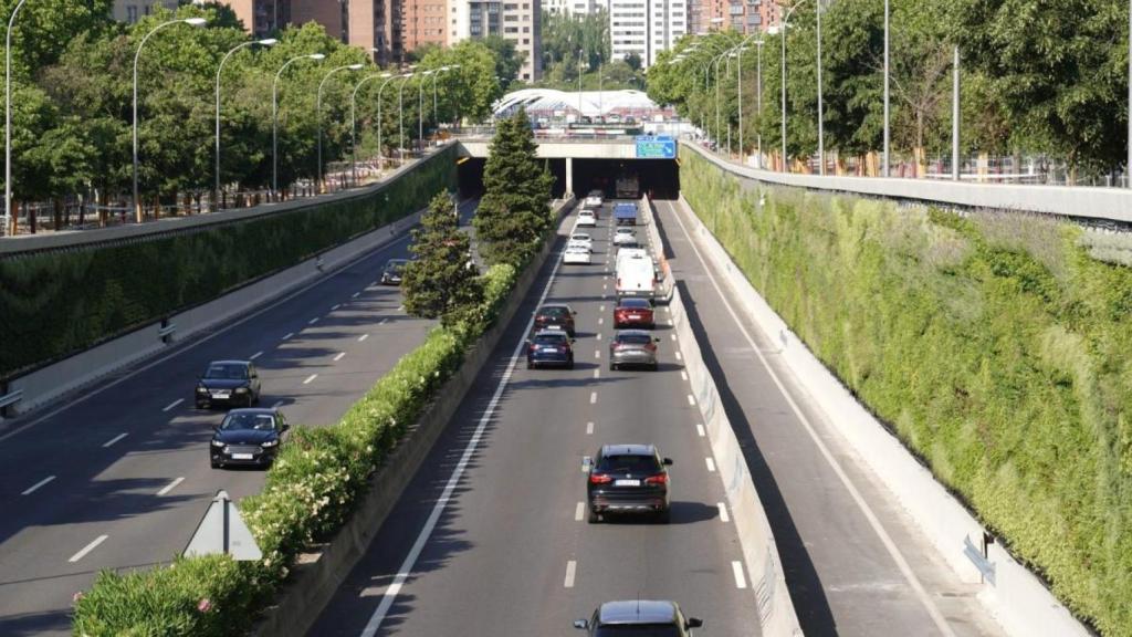 Jardines colgantes de la M-30.