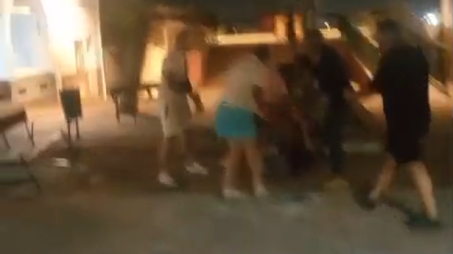 Vídeo de la reyerta ocurrida en el distrito de Churriana, en Málaga.