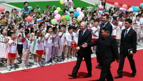 El presidente de Rusia, Vladimir Putin, visita Corea del Norte.