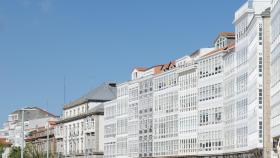 Las galerías de la ciudad de A Coruña.