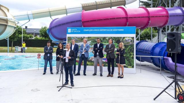 El parque acuático de Monterrei (Ourense) inaugura sus nuevas instaciones
