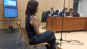 Cristina Seguí, fundadora de Vox,  en el juicio celebrado en Valencia.