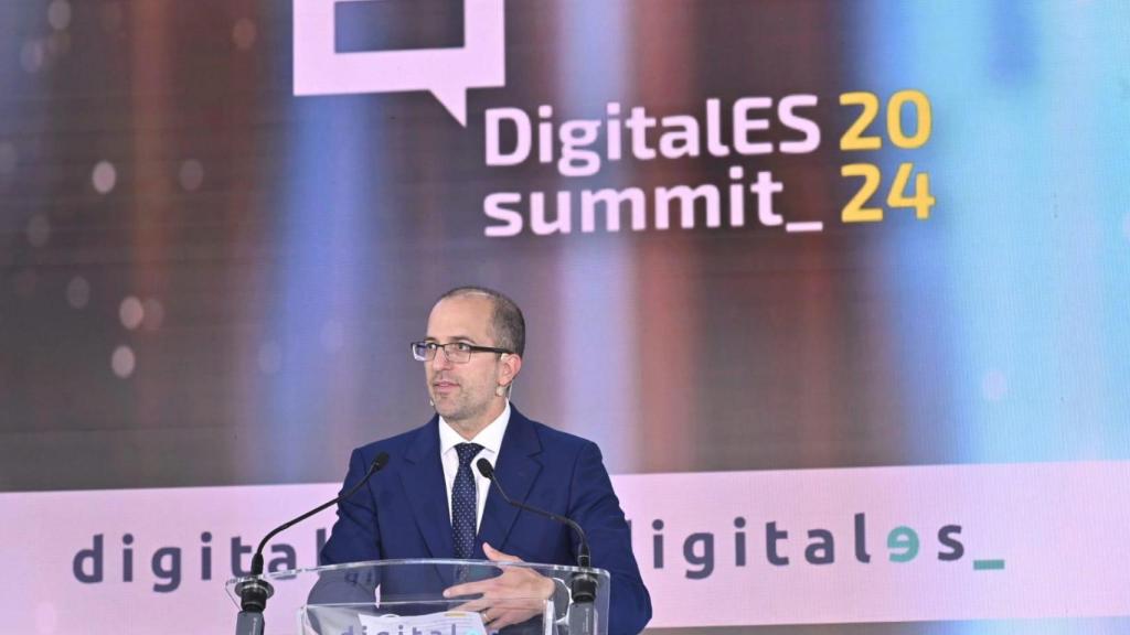 Salvador Estevan, director general de Digitalización e Inteligencia Artificial del Gobierno de España, durante su intervención en DigitalES Summit.