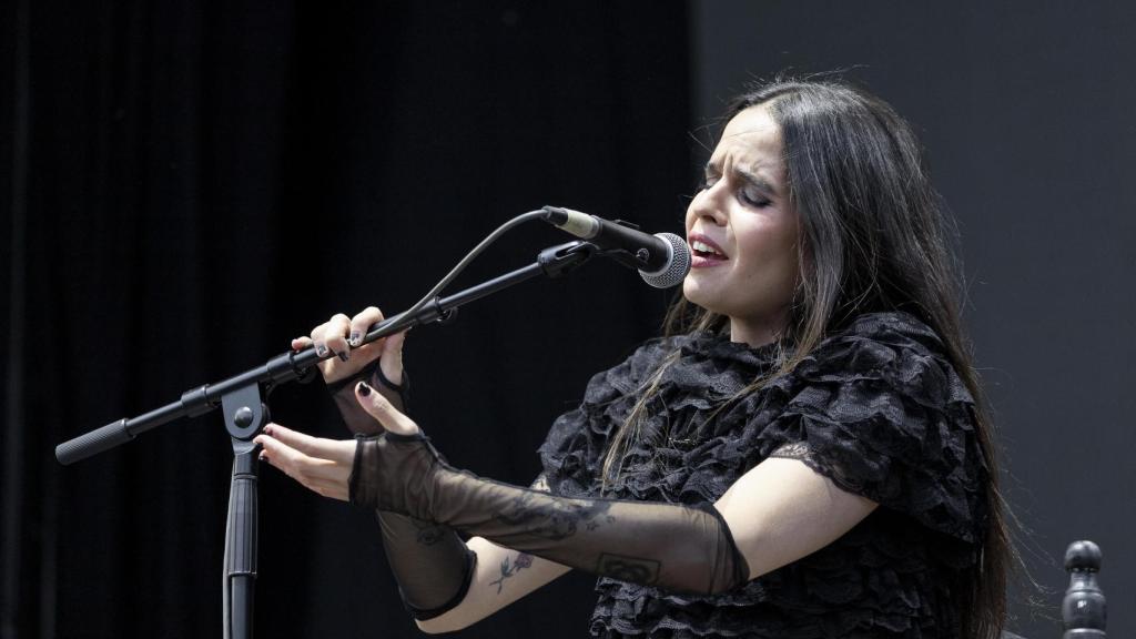 Ángeles Toledano en las Noches del Botánico. Foto: Fernando González