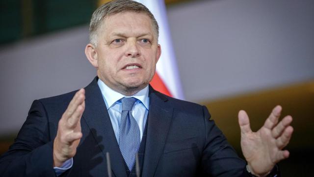 El primer ministro de Eslovaquia, Robert Fico