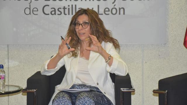 Sonia Martín Pérez, directora general de Planificación Sanitaria, Investigación e Innovación de la Junta de Castilla y León, en el foro de EL ESPAÑOL- Noticias de Castilla y León