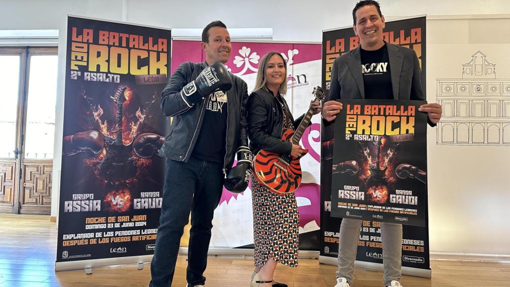 Presentación de la batalla del rock