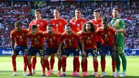 La alineación de España contra Croacia en la Eurocopa 2024
