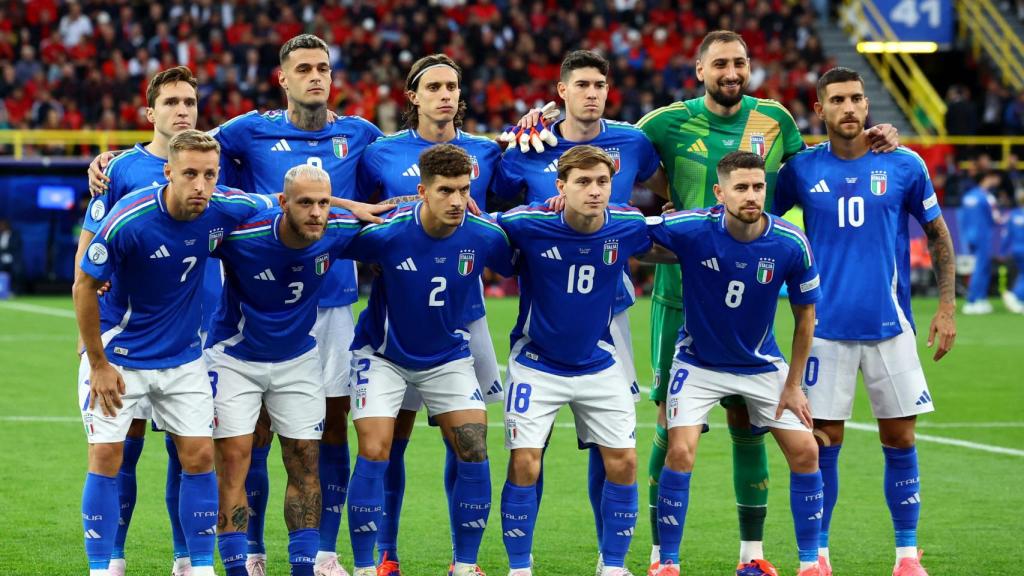 La alineación de Italia contra Albania en la Eurocopa 2024
